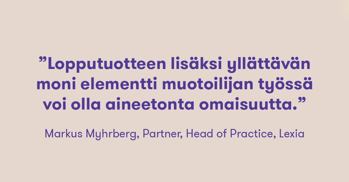 Mitä tarkkaan ottaen on #lisensointi ja mihin kaikkeen se taipuu muotoilubisneksen skaalaamisen ja ansainnan tukena?

Ornamon webinaarissa 10.2. luodaan katsaus aineettomaan ansaintaan IPR:n avulla kansainvälisillä kentillä. Lue lisää ja ilmoittaudu: bit.ly/3oLh5x6