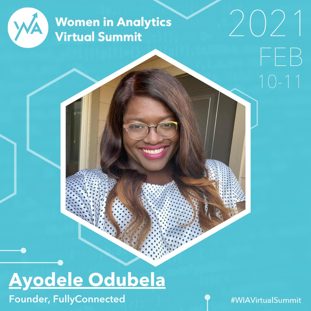 wia_community's tweet photo. Learn from keynote Ayodele Odubela @DataSciBae at the #WIAVirtualSummit! Ayodele is the Founder of FullyConnect_ed and a Data Science Evangelist at @CometML, who believes we should be using tech to make the lives of marginalized people better.
Register: https://t.co/Z41u8gBvMU https://t.co/3hfDXMw3Pu