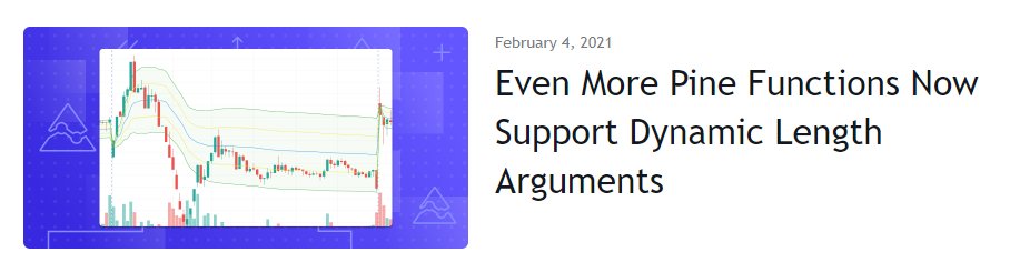 PineCoders's tweet photo. Even More Pine Functions Now Support Dynamic Length Arguments:
https://t.co/5nIPXzPLCB https://t.co/2g0GpxKb1N