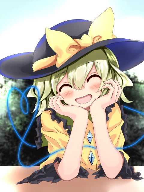#笑顔の日
こいしちゃんの笑顔が好きです! 