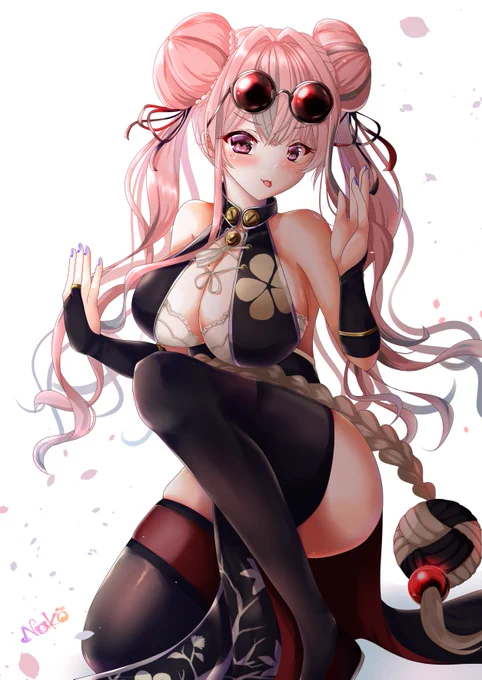 「指揮官どう?似合う?」
#アズレン
#アズールレーン 
#ブレマートン
#アクションクルーズ  https://t.co/b8V5LJuXfx 