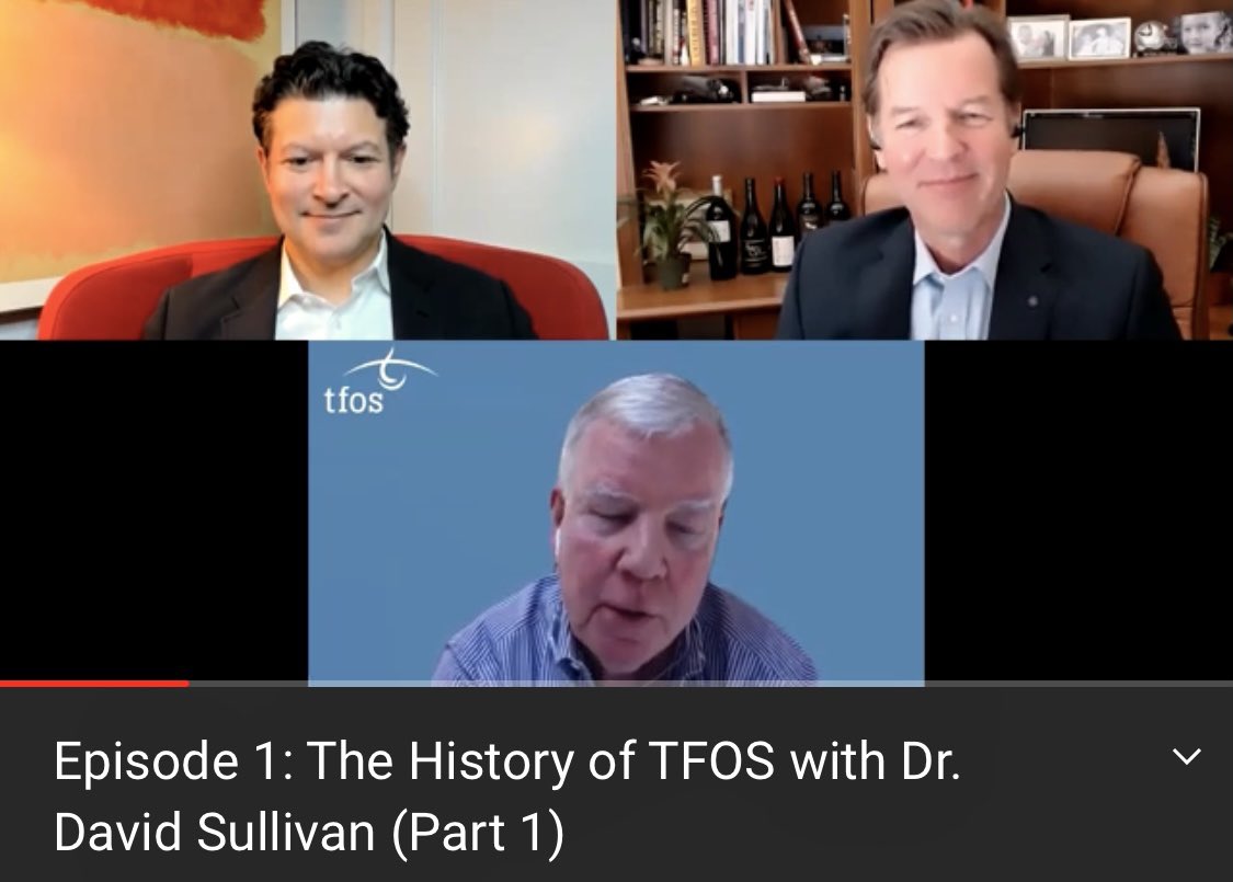 Don’t miss the premiere Episode of the ocular surface Academy podcast. The brilliant Dr. DAVID SULLIVAN shares insights into the world of TFOS and dry eye disease.#tfosdewsii #podcast #dryeye 

ocularsurfaceacademy.com/podcasts/