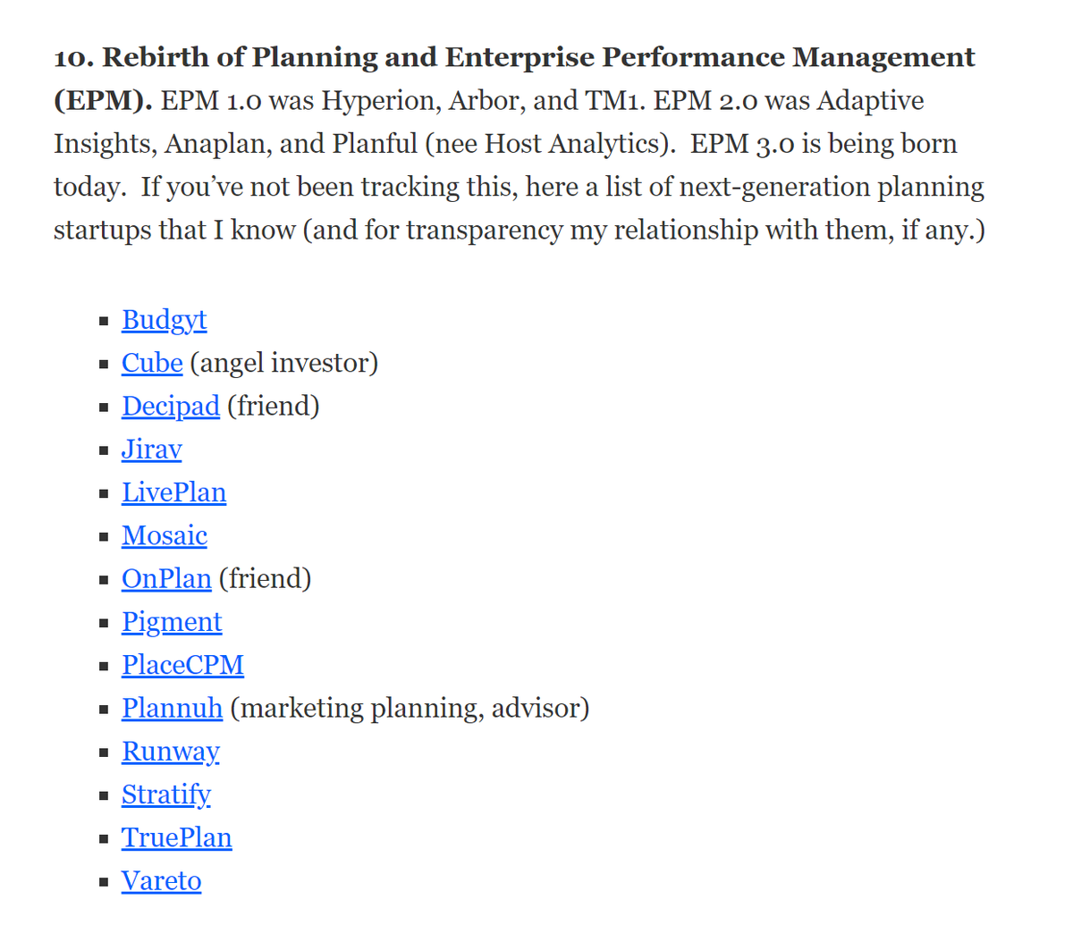 Kellblog's tweet photo. Just updated the list of next of next-general planning and strategic finance startups in my 2021 Predictions post | Kellblog https://t.co/lN6OCfU7zh #nexten #finance #planning #epm #wow https://t.co/5cqKxc99QN