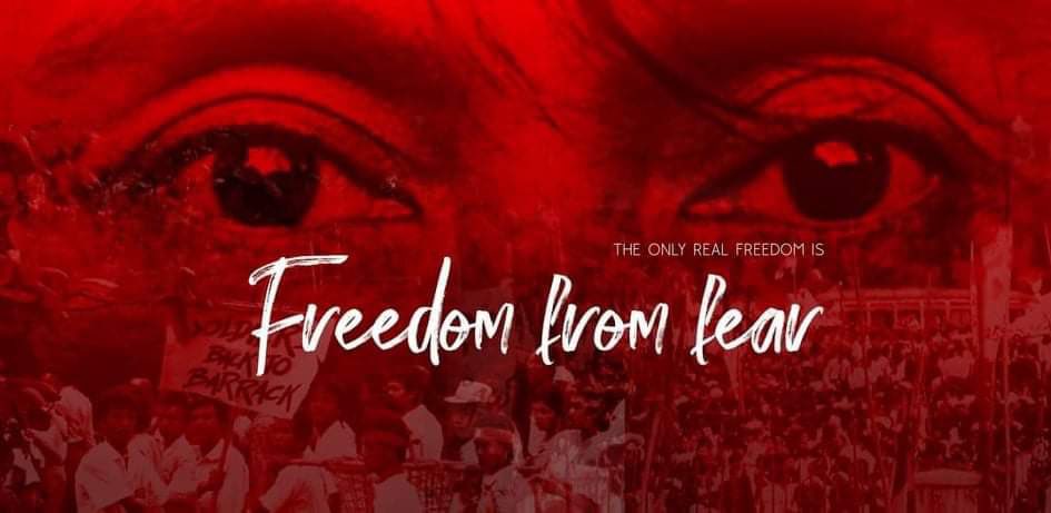 FREEDOM FROM FEAR
We will fight together for the future of our youth.
We Need Democracy!!
Team work makes dream work.
#HearTheVoiceofMyanmar 
#WeNeedDemocracy