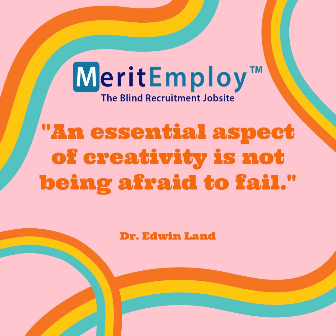 meritemploy's tweet photo. Quote of the day #meritemploy #inclusion #blindrecruitment https://t.co/ezTr0aJUXt