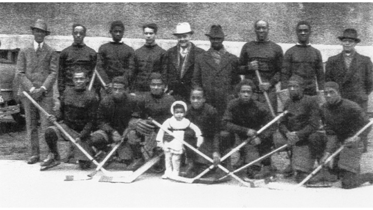 The St. Catharine's Orioles (Est. 1932) were the first all-Black hockey team in Ontario. #BlackHockeyHistory |  #BlackHistoryMonth  