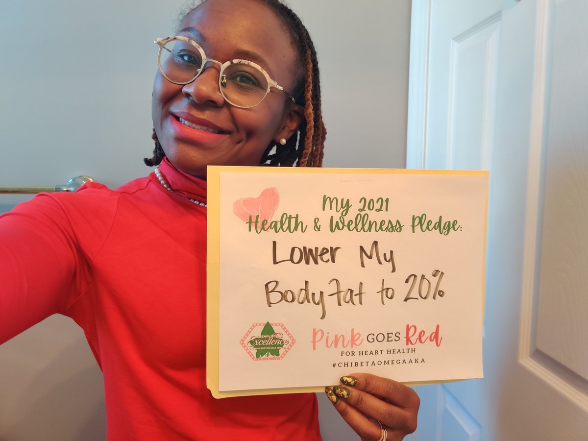 ElJefeJones's tweet photo. Good morning!! Check me out in my red with my pledge to better 💚 health!! Please do the same and include the link to our Table Talk featuring Soror S https://t.co/99LwKLTxSA. Happy Pink goes Red!!
#chibetaomegaaka #pinkgoesred https://t.co/TcAKq9SJT0