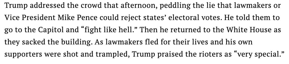 TIME's quote: "very special"Actual quote: "We love you. You're very special. Go home."They twisted a call for peace into a call for violence.