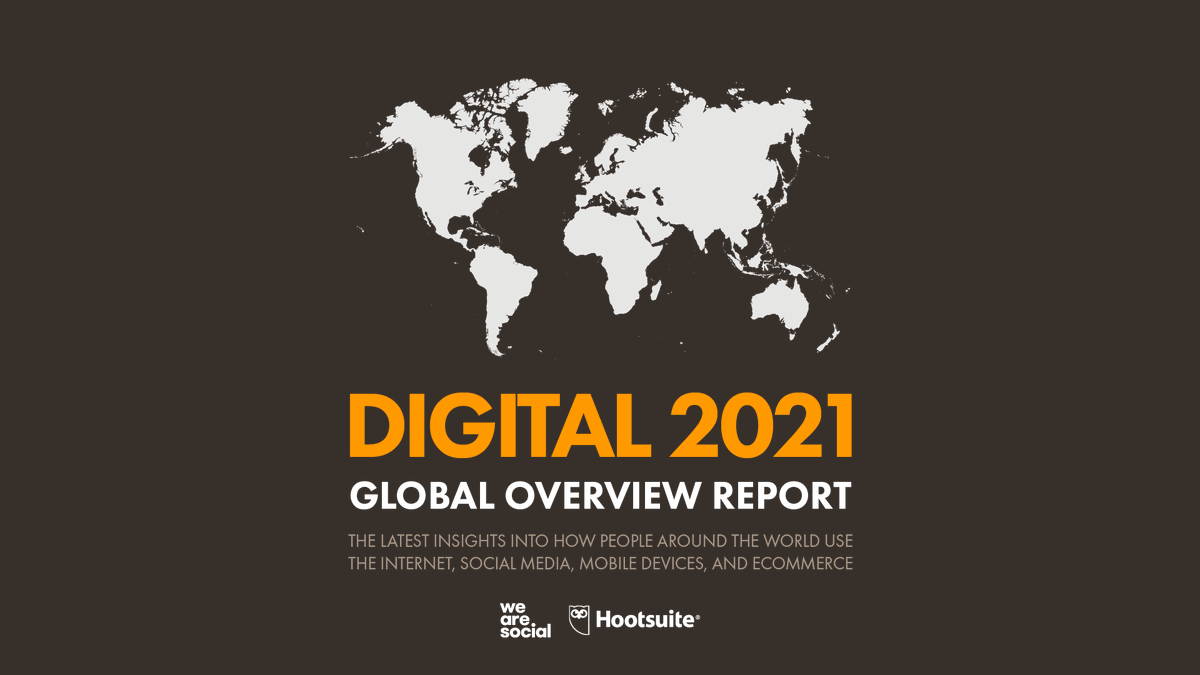 vsiddahchetty's tweet photo. #DigitalReport 2021 par @wearesocialfr 
Une année marquée par l'explosion du social media, du mobile et du e-commerce
https://t.co/OJWkIiMPn4 https://t.co/StGCIGluOy