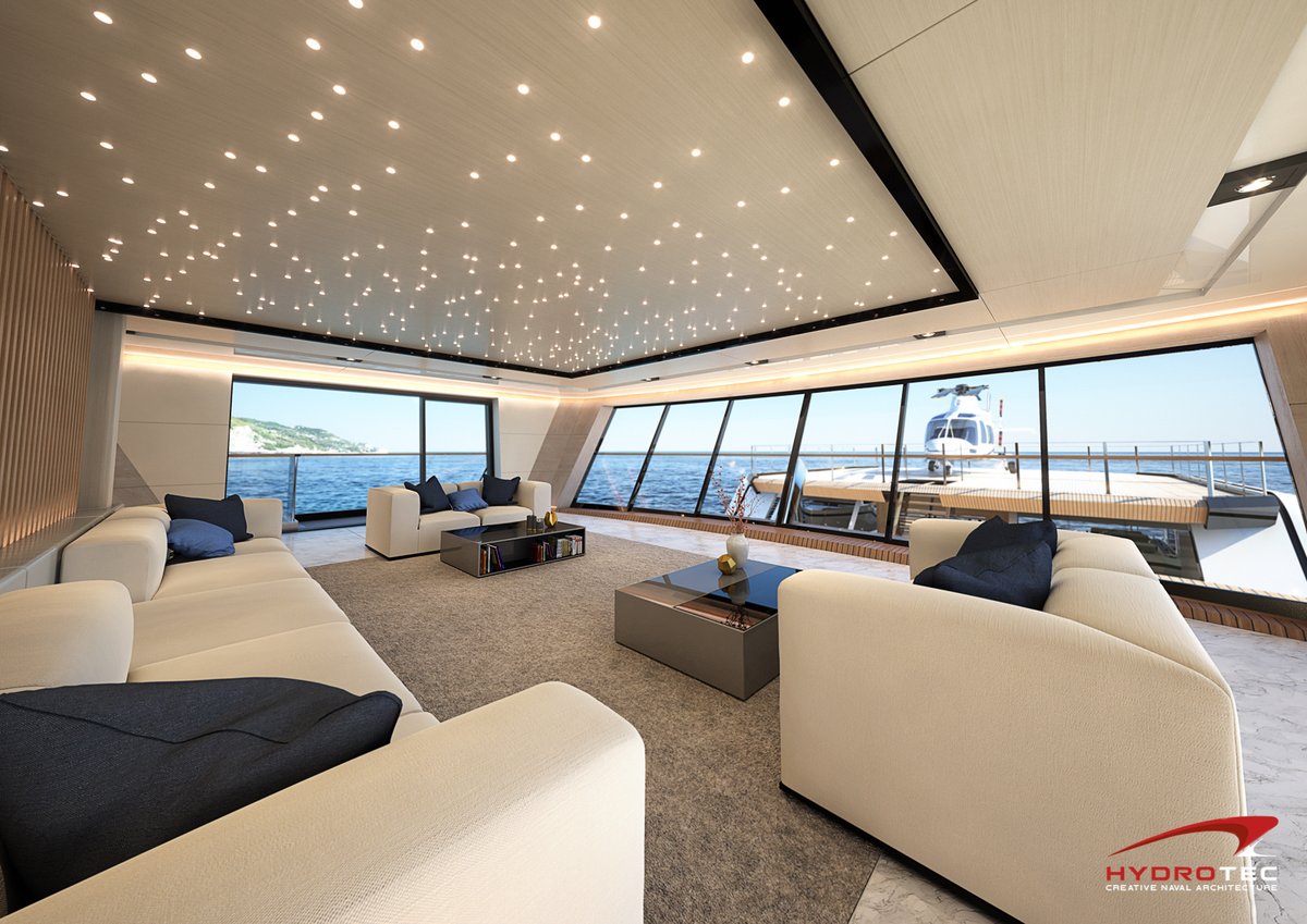 Hydro_Tec_Srl's tweet photo. Ready for the next journey?
Enjoy it from M/Y Vanguard’s huge panoramic Sky Lounge.
Designed by Hydro Tec.
#Hydrotec #Hydrotec25 #yachtdesign #explorer #exploreryacht #exploreinstyle #exploreraddicted #interiordesign #winterseason #Vanguard https://t.co/T67OCY8TOk