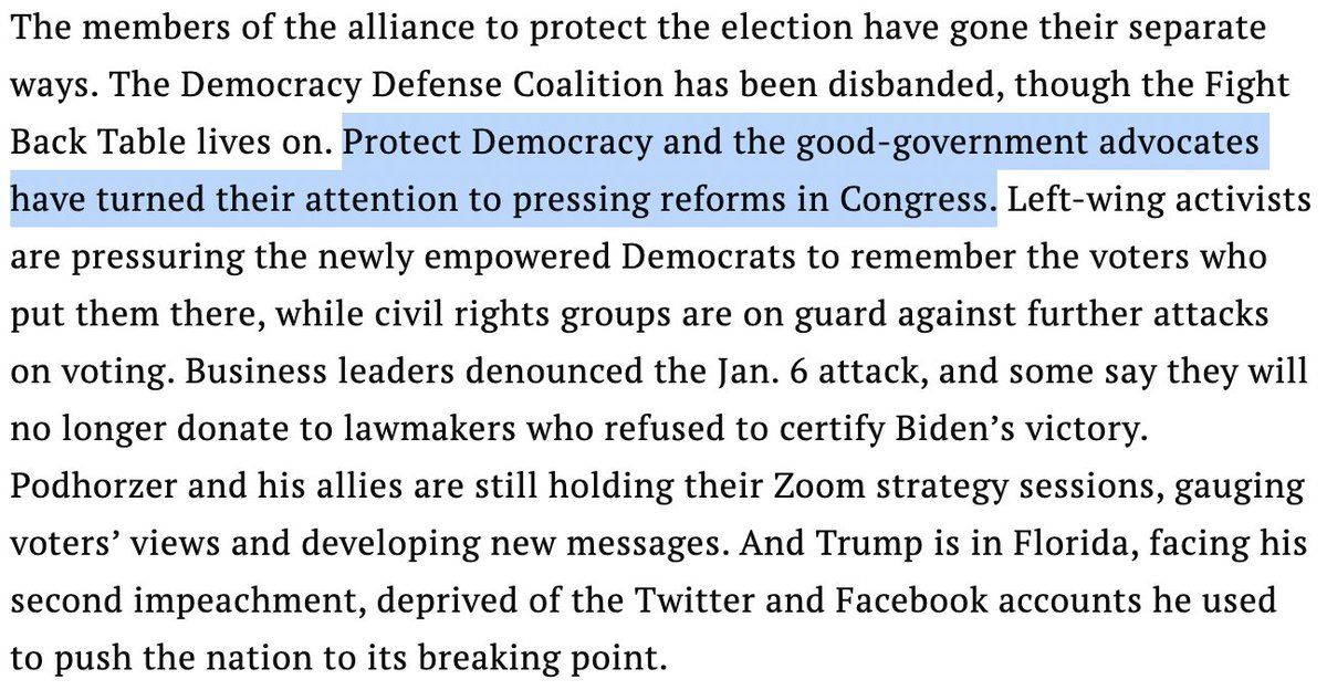 What kind of reforms?