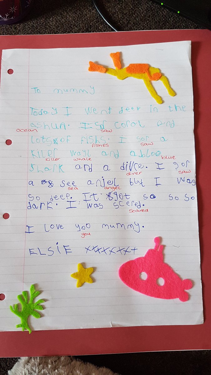 chapelendinfant's tweet photo. #EYFS #lovetolearn #motivatedtowrite Another busy week is coming to end. We hope you enjoy this story written by one of our Reception children. https://t.co/rGXumQXIba