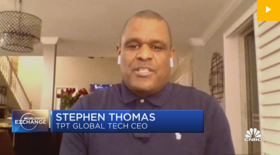 TechTpt's tweet photo. TPT Global Tech CEO Stephen Thomas on CNBC talking about Getting fans back to live events with rapid testing
https://t.co/csQLhytGyg
$tptw #cnbc #COVID19 #tptglobaltech #thequiklab #tptmedtech #quiklab #quikpass #saniquik https://t.co/KDtv9BArnQ