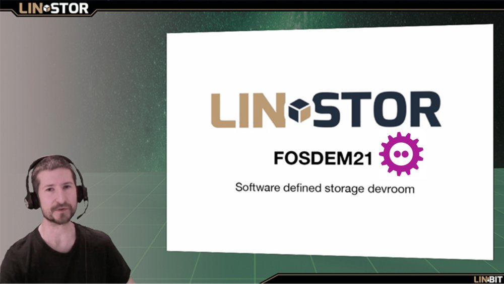 linbit's tweet photo. Don't miss out on tomorrow's FOSDEM SDS talk by our Software Developer &amp; Principal Architect Robert Altnoeder: Replicated block storage automation with LINSTOR https://t.co/pRXJRygZ53 https://t.co/5m2rAbRPYg