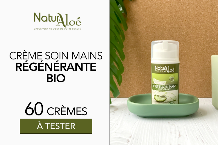 monvanityideal's tweet photo. #TEST testez la. crème mains. soin. régénérante bio de #naturaloe ! Avec le #froid et le changement de #saison, vos mains sont sèches, #déshydratées, parfois même gercées. Il faut penser à les hydrater et les protéger ✨ Direction le lien pour s'inscrire👇 https://t.co/C1TXC6zZVe https://t.co/kthladKVU6