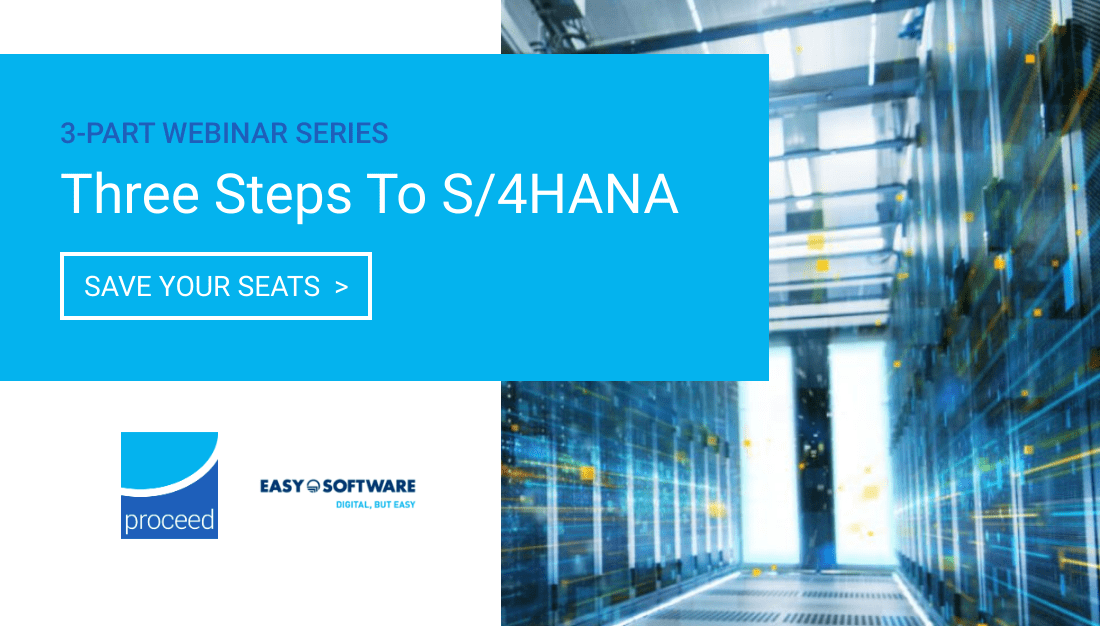 ProceedGroup's tweet photo. The landscape of data management systems has significantly changed with SAP S/4HANA. We've partnered with @easy_software  to deliver a three-part webinar series to help you optimise your SAP S/4HANA implementations. Save your seats > https://t.co/GOOwOx3QBj

#S4HANA #SAP https://t.co/vdkavOjluH