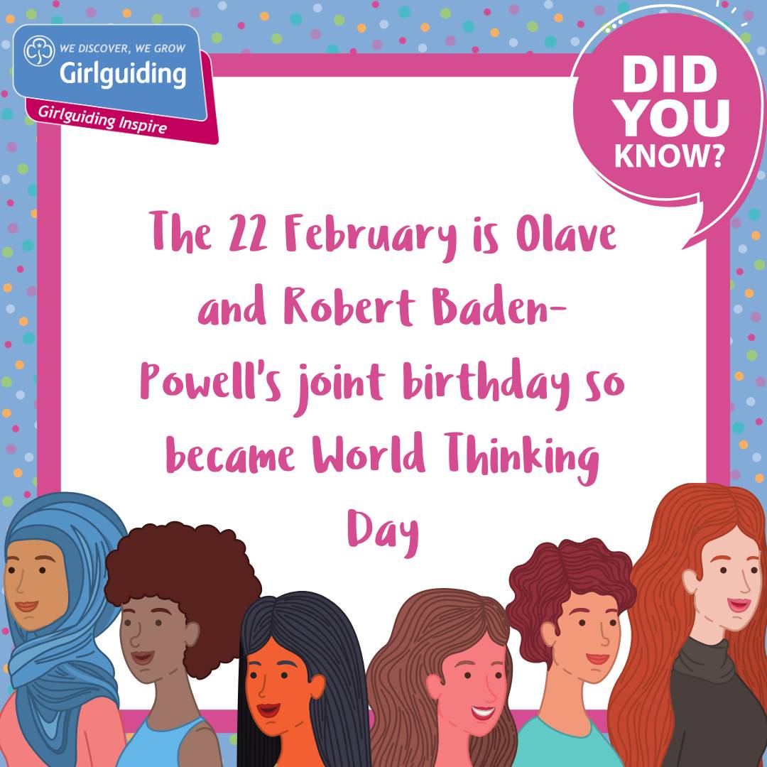 CymruInspire's tweet photo. Fact Friday 😄 Did you know?
#GGInspire #girlguidingcymru #girlguiding #girlguidinginspire #cymru #didyouknow https://t.co/8DIaLC5Vks