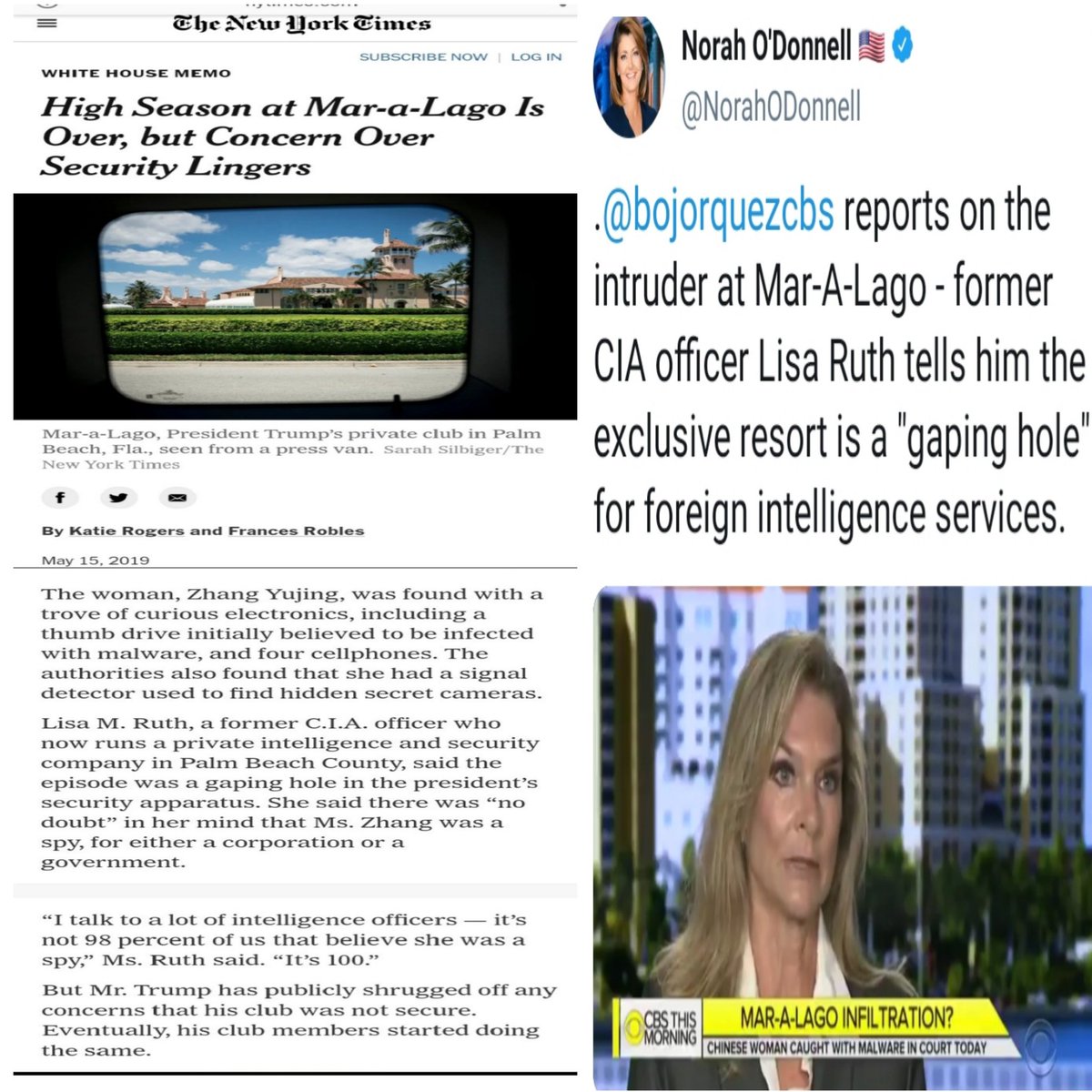 RSDerek7's tweet photo. @ZevShalev @LincolnsBible @NarativLive @craigunger @LukeHarding @gregolear .Former CIA Officer has been a
Go-to expert for MSM.
♦️NO WAY A COINCIDENCE
that the same officer is sitting next to Trump's Puppeteer: Celebrity Therapist/fmr Beauty Queen during GOP debate analysis specials in 2016
#PerfectTarget
#surveillance
#PutinsPuppet
#Cultivated https://t.co/Ew63fKpKyb