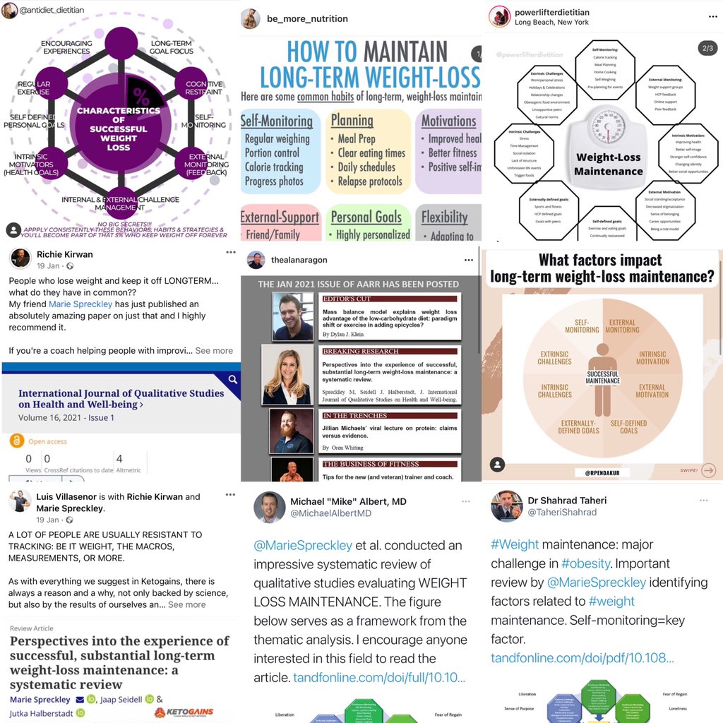 MarieSpreckley's tweet photo. Wonderful to see our review discussed by so many talented individuals in the health and wellness space. Thank you for sharing and discussing our review with your peers 🙂 🙏 https://t.co/MvTnsGbjWj https://t.co/Ji1zTaezCP