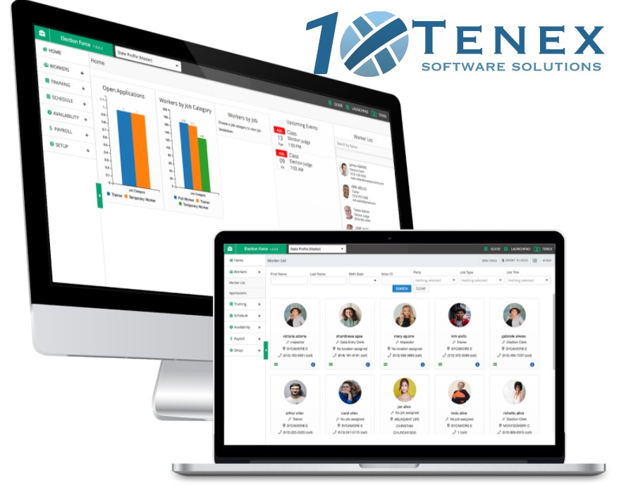 tenexsolutions's tweet photo. Why stress over #PollWorker Management? Reduce time dramatically and effort required to hire, train, and appoint PollWorkers with #ElectionForcebyTenex. Powerful and Secured SAAS solutions #ElectionManagementSolutions   Schedule a demo https://t.co/8RofQ4TiPk
#worksmarter https://t.co/TQDLSBYMKB