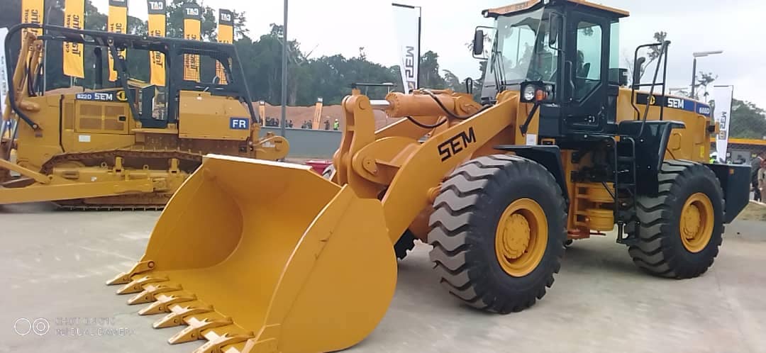 _semmachinery's tweet photo. At the recent launch of a new SEM Machinery assembly plant in Kribi, Alain Dufournier, CEO of Tractafric Equipment for Central Africa, pointed out that the machines assembled in the Kribi plant are sold throughout Central Africa at affordable prices. #UAK2021 #AssembledInCameroon https://t.co/mFoMHeXStA