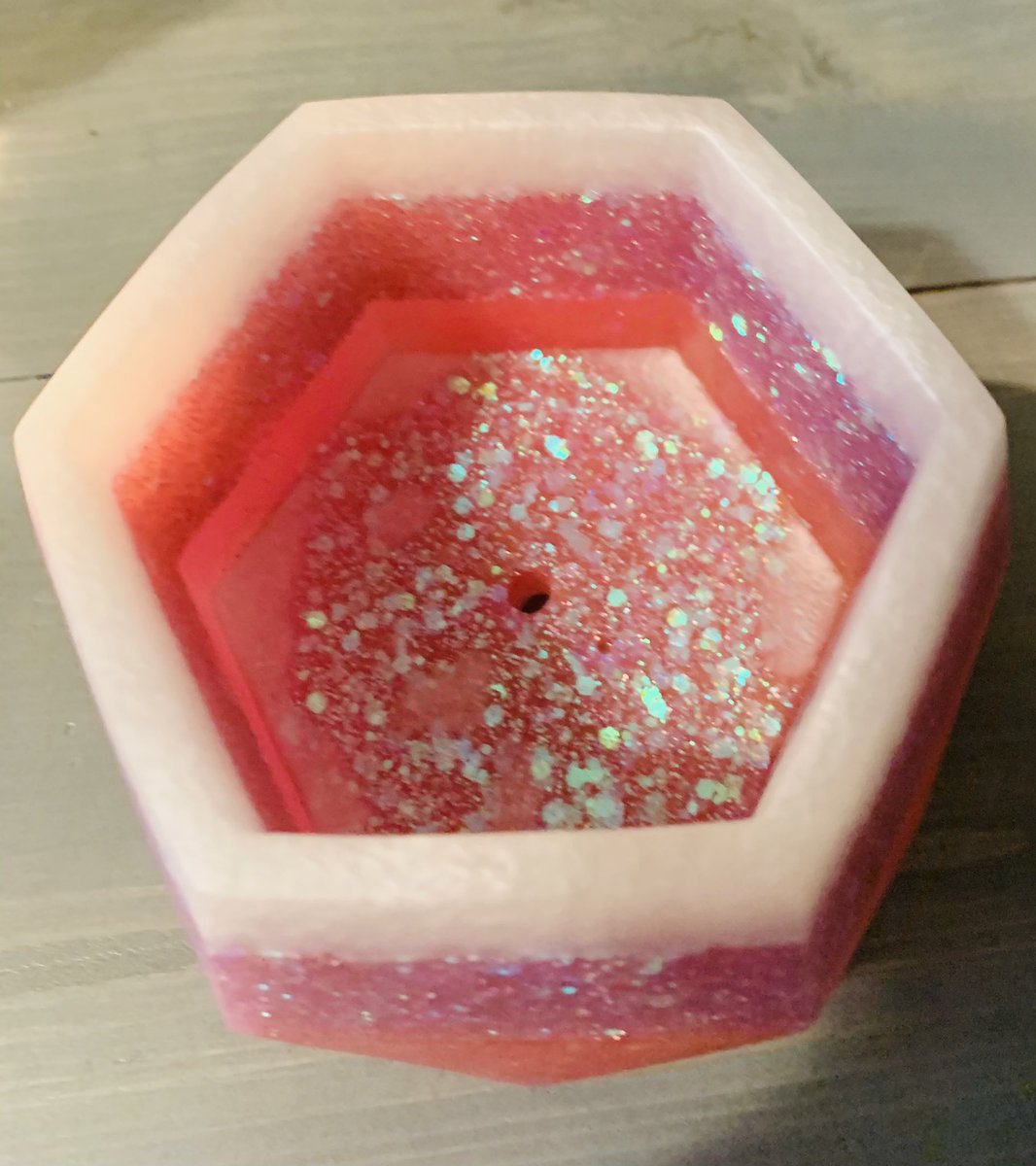 B2Mart's tweet photo. ⭐️🌵🎍⭐️
HEXAGON PLANTER (slightly flawed/ discounted) 
10 as is plus S &amp; H https://t.co/DvThdGI8cE
