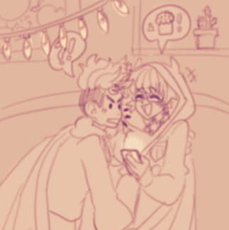 Phazedd__'s tweet photo. Please, they remind me of me and my best friends and I want to cry over it all the time...
.
#SkeppyFanArt #badboyhalofanart #bbhfanart #skephalo #bbh #doodle #ArtistOnTwitter https://t.co/AGKch1rV4a