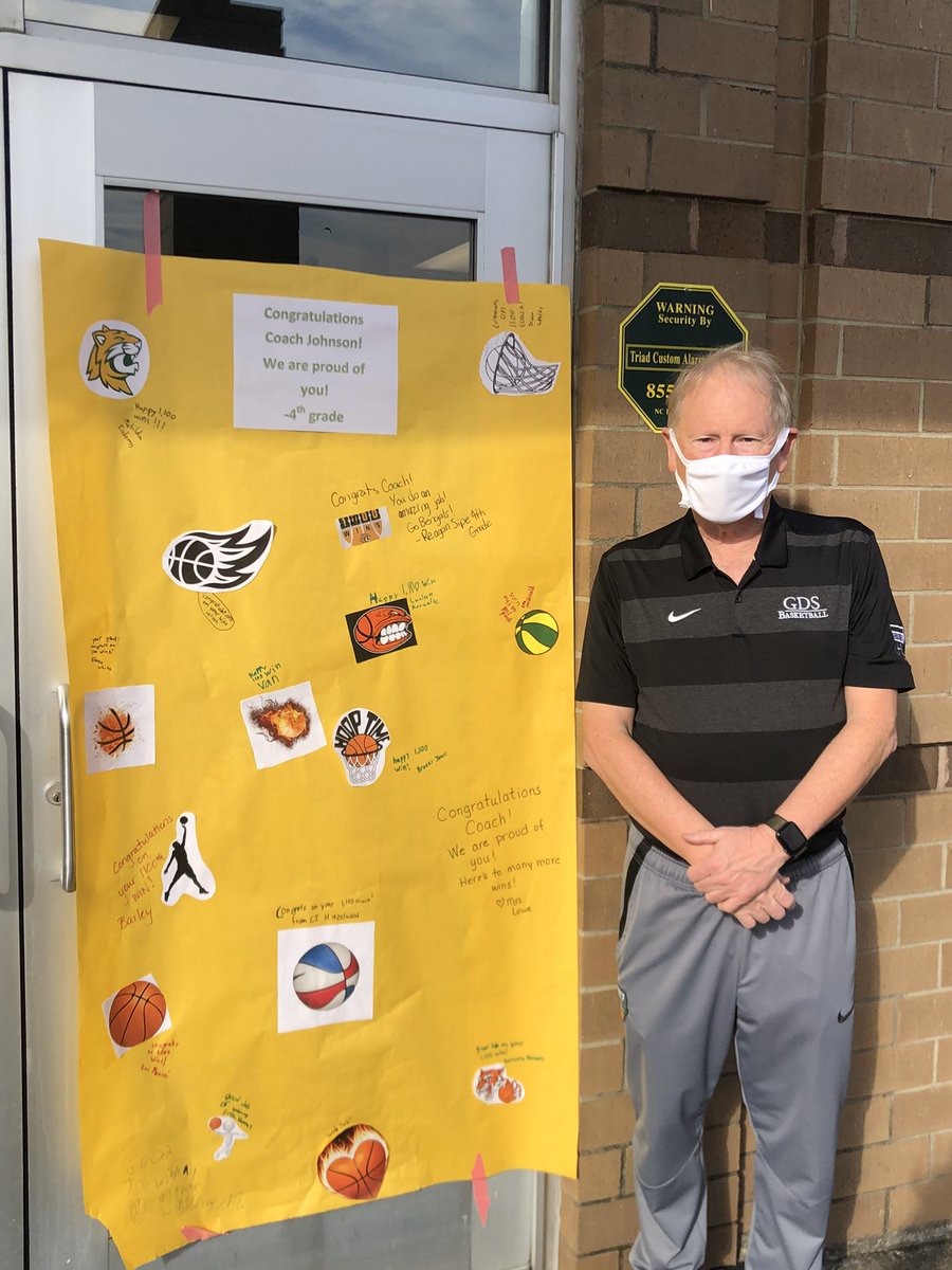 Freddy Johnson (@coachj1977) on Twitter photo Thanks to the <a href="/GreensboroDay/">Greensboro Day School</a> 4th graders for surprising me this morning with this special sign! #gdshoopfam Thanks to the <a href="/GreensboroDay/">Greensboro Day School</a> 4th graders for surprising me this morning with this special sign! #gdshoopfam