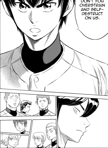 the fact that its mutual makes me so emotional every single time. i wouldnt say im a sports anime/amnag veteran or what but really this kind of rivalry is just so wholesome to me. so good. so. so good.