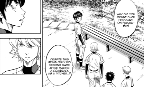 the fact that its mutual makes me so emotional every single time. i wouldnt say im a sports anime/amnag veteran or what but really this kind of rivalry is just so wholesome to me. so good. so. so good.