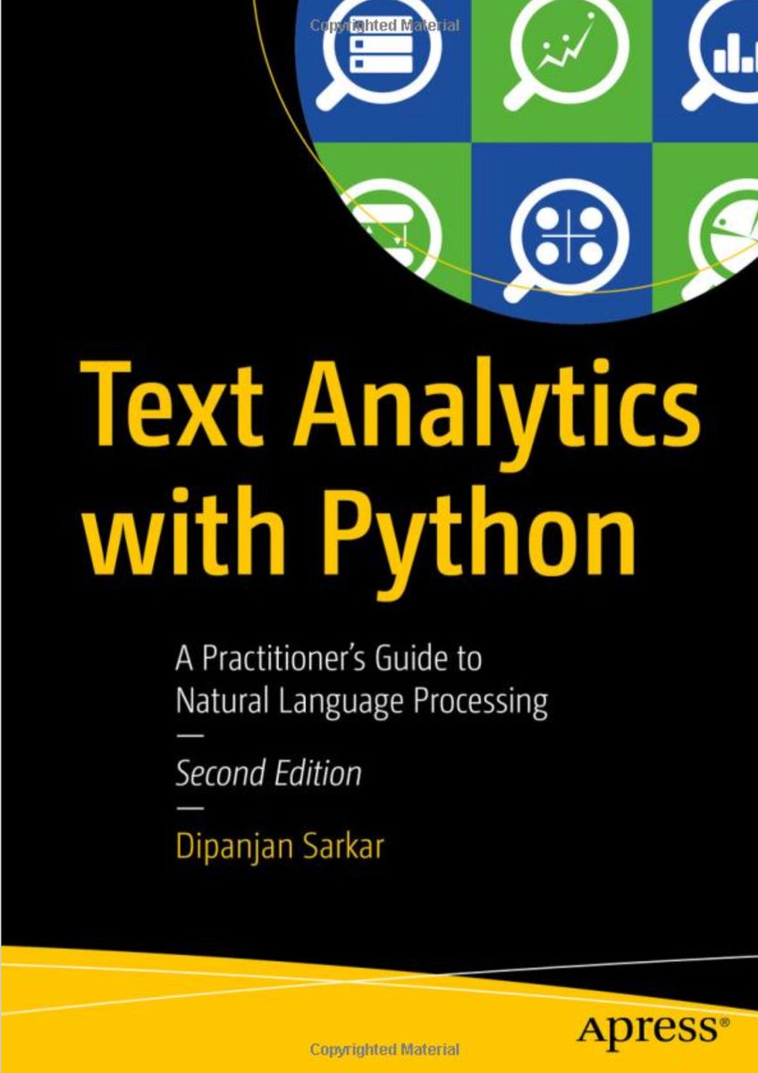 gp_pulipaka's tweet photo. 6 NLP Books for Data Scientists of all Levels. #BigData #Analytics #DataScience #AI #MachineLearning #NLProc #IoT #IIoT #Python #RStats #TensorFlow #JavaScript #ReactJS #CloudComputing #Serverless #DataScientist #Linux #Programming #Coding #100DaysofCode 
https://t.co/IfTxBT24VG https://t.co/sP1z9drBLa