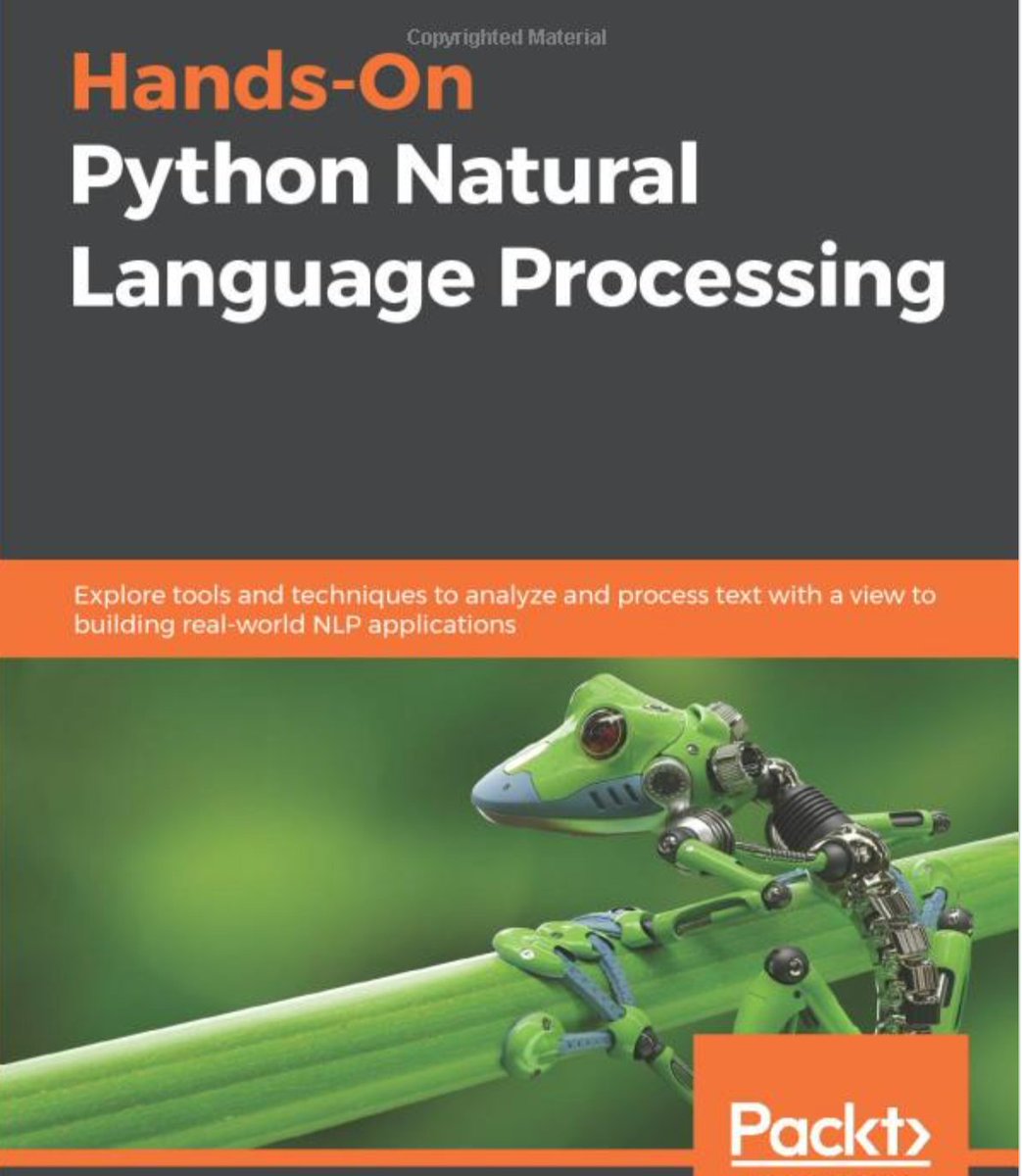 gp_pulipaka's tweet photo. 6 NLP Books for Data Scientists of all Levels. #BigData #Analytics #DataScience #AI #MachineLearning #NLProc #IoT #IIoT #Python #RStats #TensorFlow #JavaScript #ReactJS #CloudComputing #Serverless #DataScientist #Linux #Programming #Coding #100DaysofCode 
https://t.co/IfTxBT24VG https://t.co/sP1z9drBLa