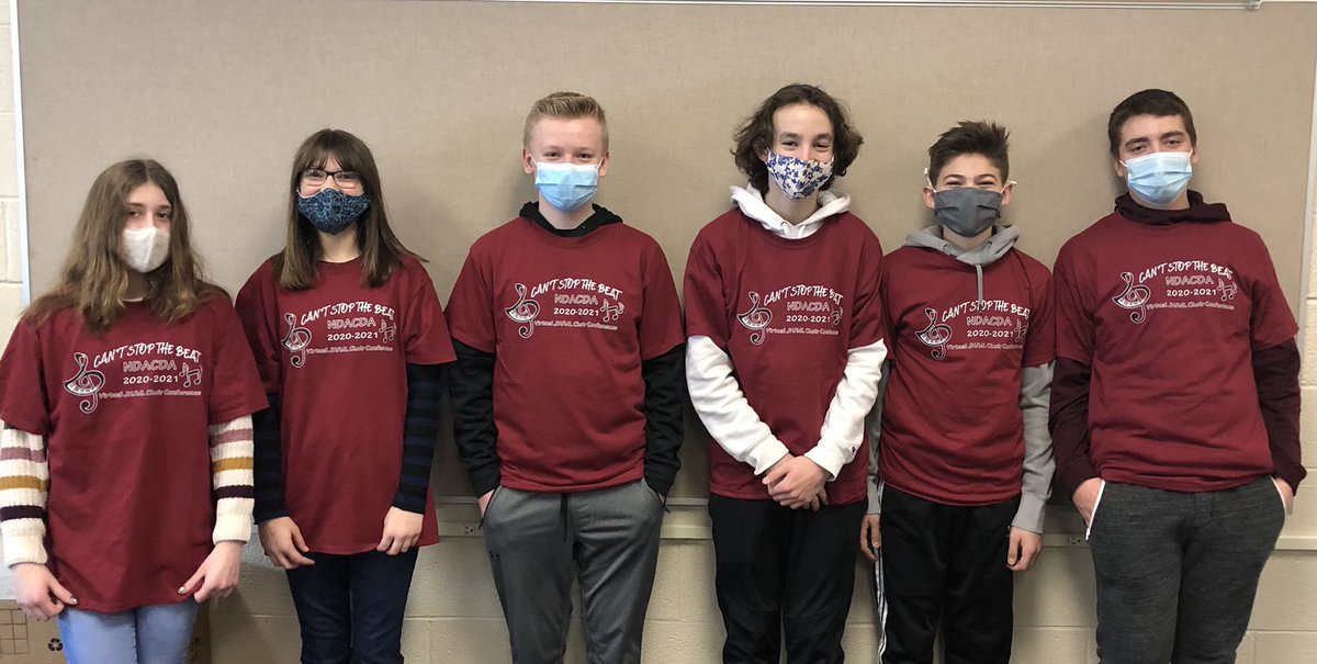 So proud of these <a href="/vmsroyals/">Valley Middle School</a> who were selected for ND-ACDA Middle Level Honor Choir! Can’t Stop the Beat!