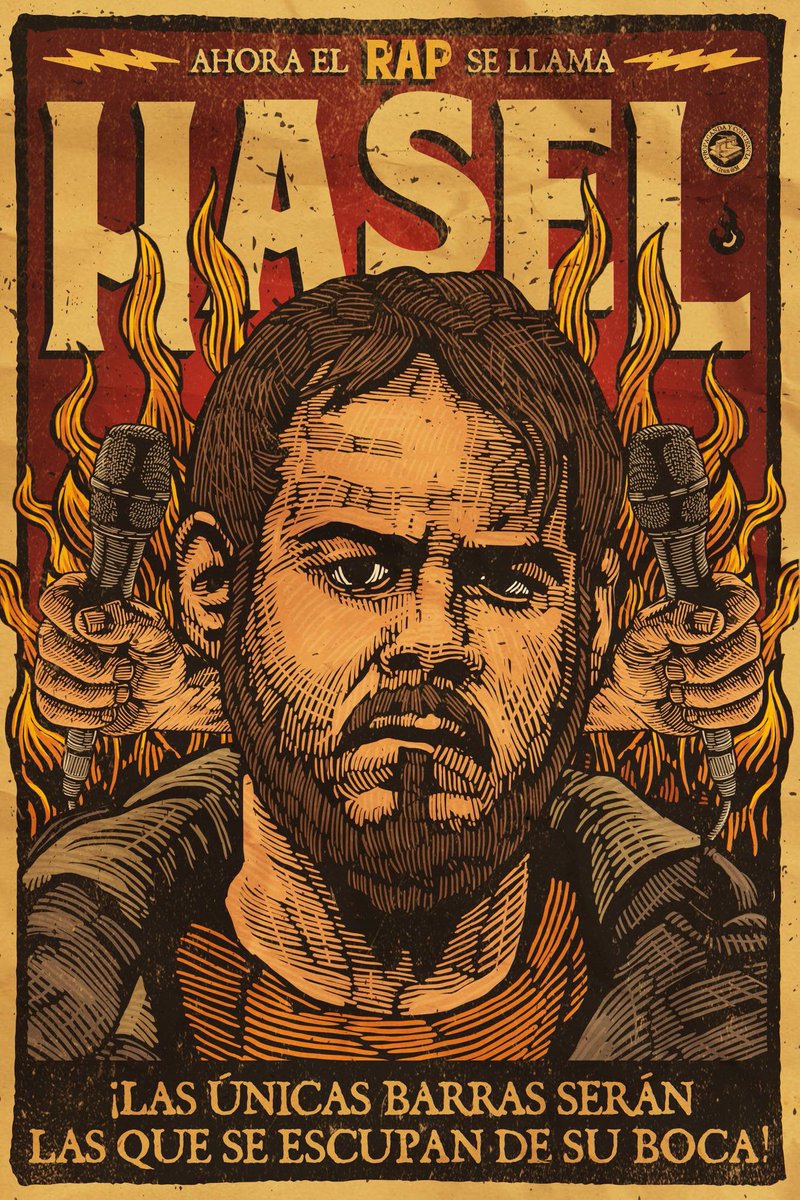 ¡¡VIERNES DE PROPAGANDA!!
Proyecto "Propaganda &amp; Conciencia"
Cartel PABLO HASEL
Gran OM &amp; Co (<a href="/kloerk/">أحلام عبدون ◥•ﻜٕوِبون• ‏ﺧٕٓصٍمٍ•ﻜٕوِدٓ•</a>)
Feb. 2021 
#cartel #propaganda #conciencia #ilustracion #pablohasel #pablohasellibertad #hasel #pablohaseljusticia #rapespaña