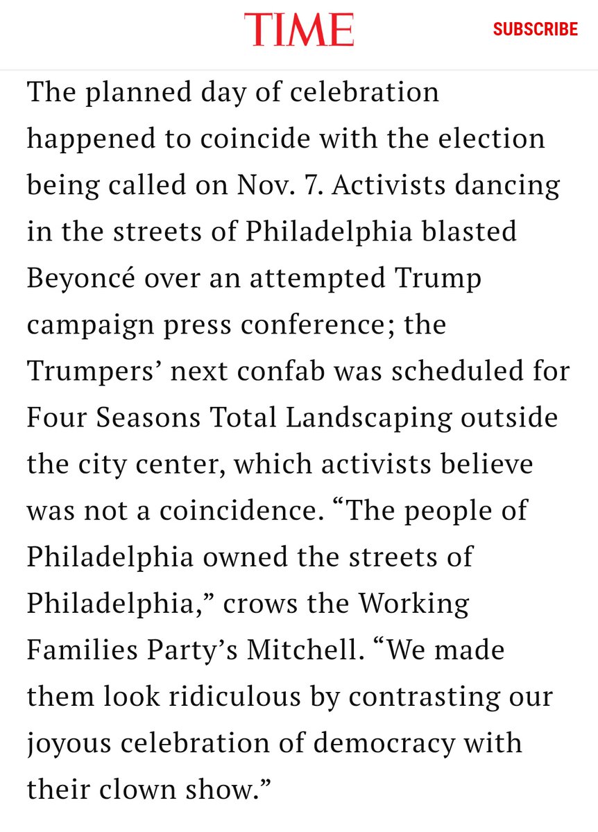 "The planned day of celebration happened to coincide with the election being called on Nov. 7."