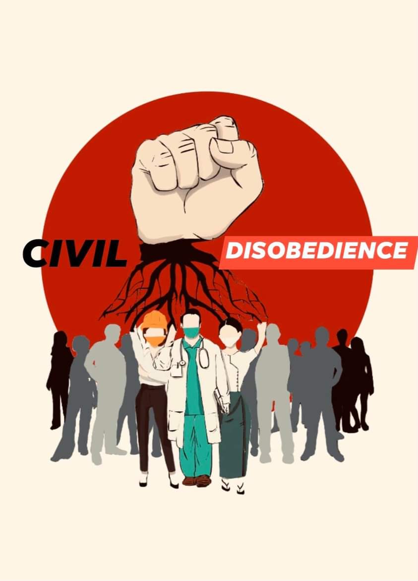 hsu_hpk's tweet photo. Speak out loud.
Stay safe&amp; keep fighting!!
FREEDOM FROM FRAR
#HearTheVoiceOfMyanmar
#WeNeedDemocracy https://t.co/Qkxq8dlIqd
