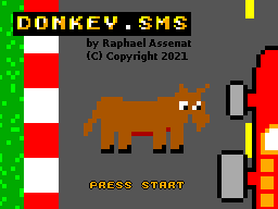i_am_sverx's tweet image. Donkey.SMS (a game for #SEGA #MasterSystem inspired by Donkey.BAS) 🤯
ROM 👉 smspower.org/Homebrew/Donke…
gameplay video 👉 youtube.com/watch?v=h2kZZD…
(made with #devkitSMS 😁 )
