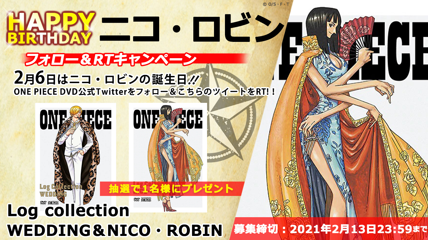 ONE PIECE Log Collection “NICO・ROBIN