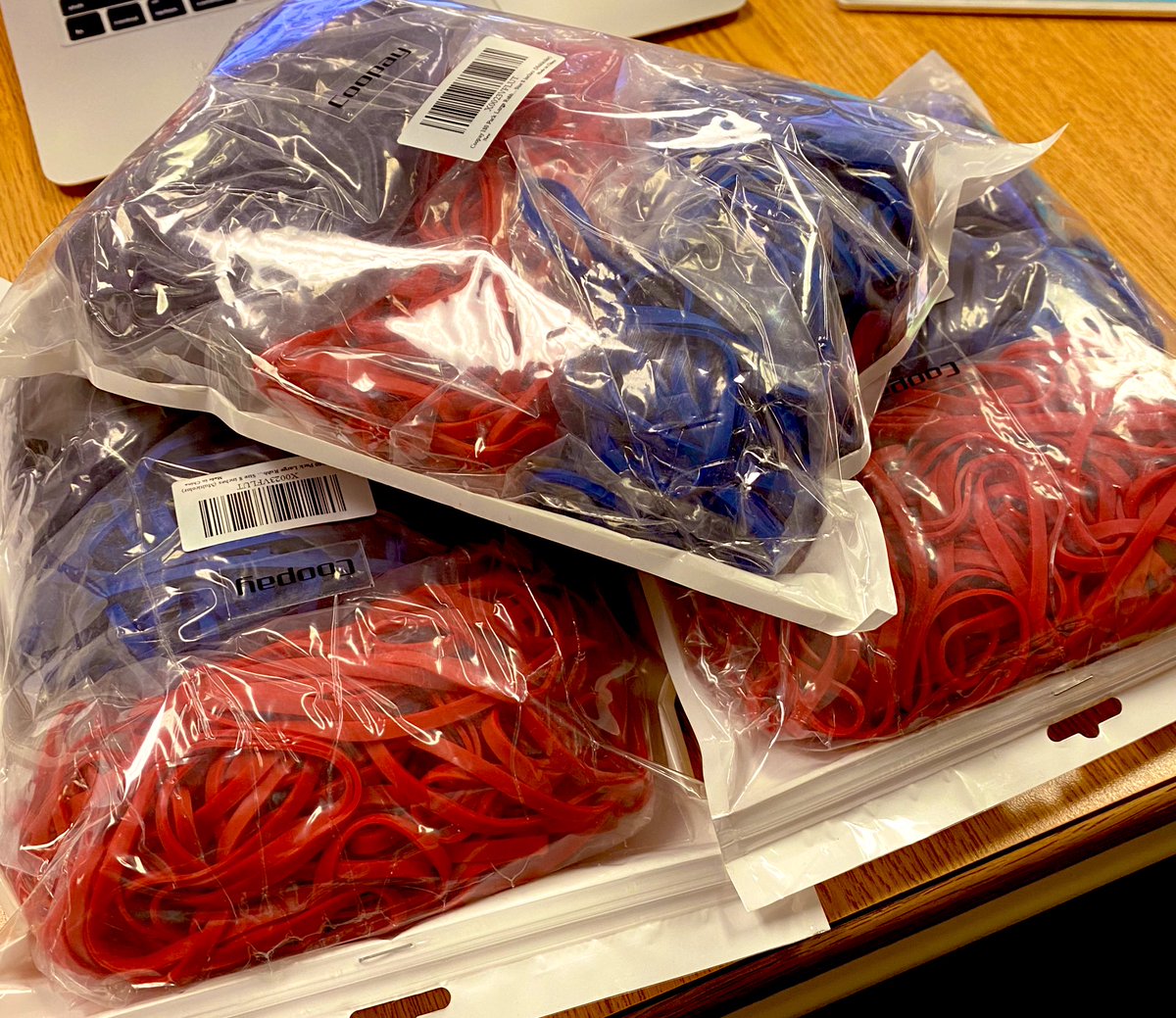 The best day is new rubber-bands day!!!! #bundlethosebooks #BookHub #mymisdreads #prideinside2021