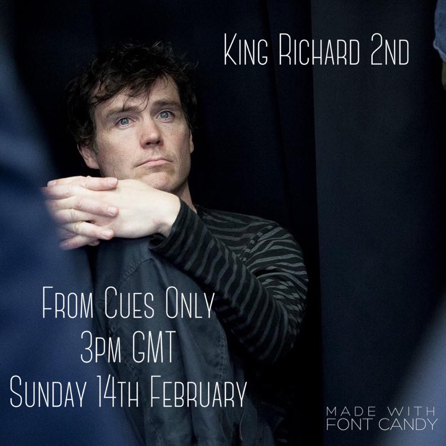 shakescenery's tweet photo. Need a Valentine’s #Shakespeare treat? Join us 3pmGMT Sunday 14th February for Richard 2nd #cuesonly #cuescripts #acting
Richard II - https://t.co/RxH57krNYR https://t.co/cxg3b1YuVl