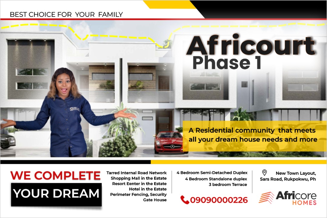 africoreltd's tweet photo. What Makes a Home Beautiful?
The concept of home as an ideal for safety and comfort,
of acceptance and belonging, is one that resonates with
almost everyone. 
Home is a place to come home to with love ones around.
It offers a place to relax, unwind, and rest.

Dm for more info. https://t.co/jdBE2rWX9W