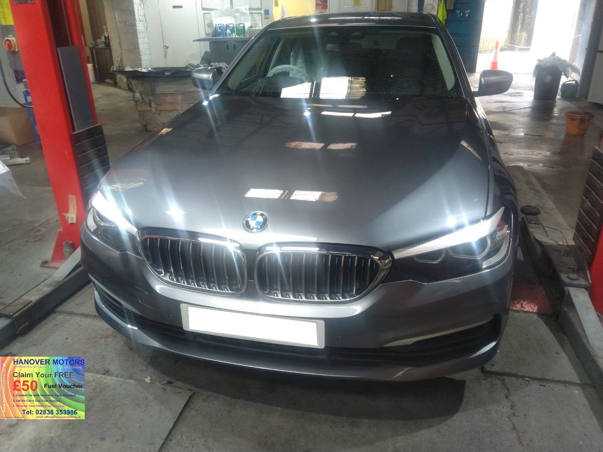 The BMW 5 series all finished and shinning and that's even before a wax polish.  Learn more at hanovermotors.co.uk and to find our more about our FREE £50 Fuel Vouchers contact us anytime 02838 353986, 0771 2618251. #hanovermotors pin.it/3TRCpA1 via <a href="/pinterest/">Pinterest</a>