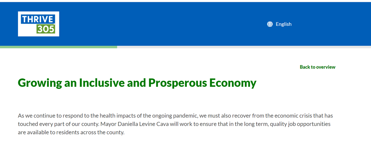 doug_hanks's tweet photo. Today the non-profit @MiamiFoundation sent out a county survey that includes promotional messaging for @MayorDaniella. Respondents are told mayor "will work to ensure that in the long term, quality job opportunities are available.. across the county" https://t.co/8sx0TmT9x3