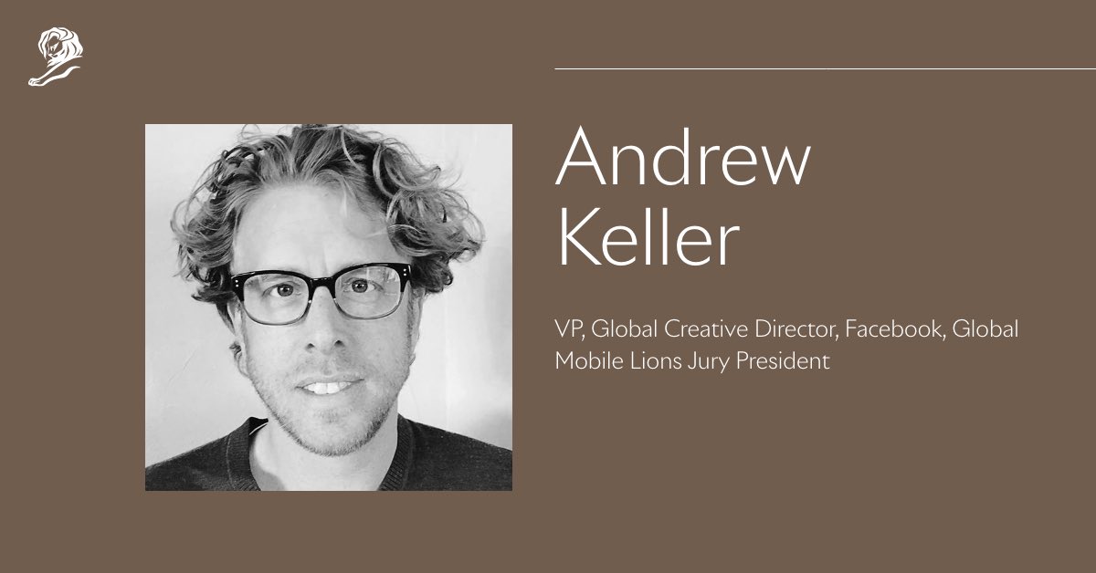 Cannes is coming. I’ll be leading the mobile jury this year. Am so fired up to see your work. #canneslions