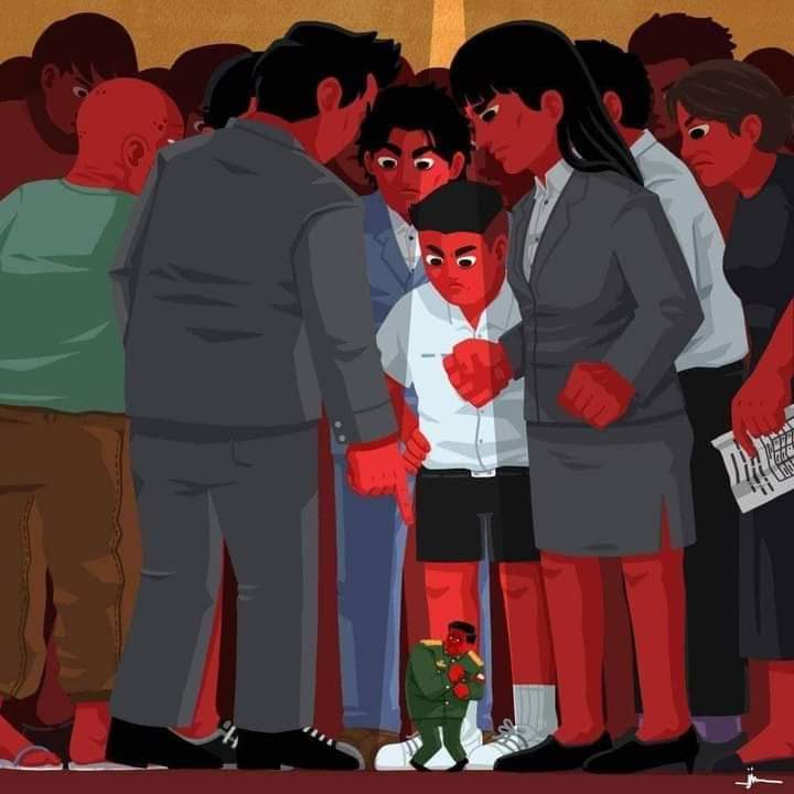 Byun_Sori6104's tweet photo. If we're still together , there is nothing to be scared!!!!

FREEDOM FROM FEAR!!!

#HearTheVoiceOfMyanmar
#WeNeedDemocracy https://t.co/1wRoiAsTPV