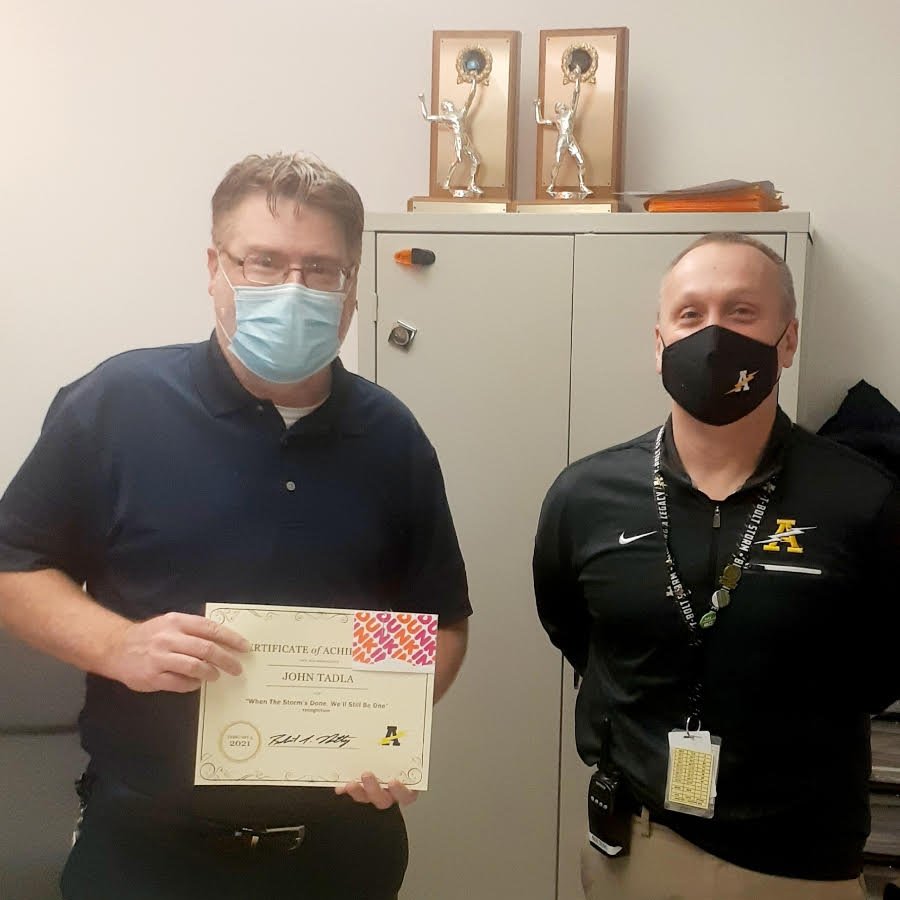 What a great way to end School Counselors Week!!! #CertificateOfAchievement #HeDeservesThis #ProudCoWorkers #APGuru <a href="/CollegeBoard/">College Board</a> <a href="/ASCAtweets/">ASCA</a>