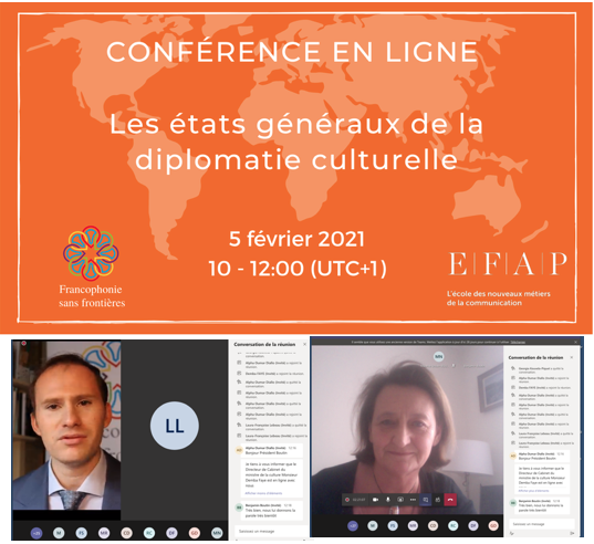 AssoADIFLOR's tweet photo. Les états généraux de la diplomatie culturelle, une conférence très intéressante organisée par #Francophoniesansfrontières. Ravie d'avoir pu présenter l'action d'ADIFLOR.
#francophonie #diplomatie #culture #EFAP #BenjaminBoutin https://t.co/7A1naP0Y8z