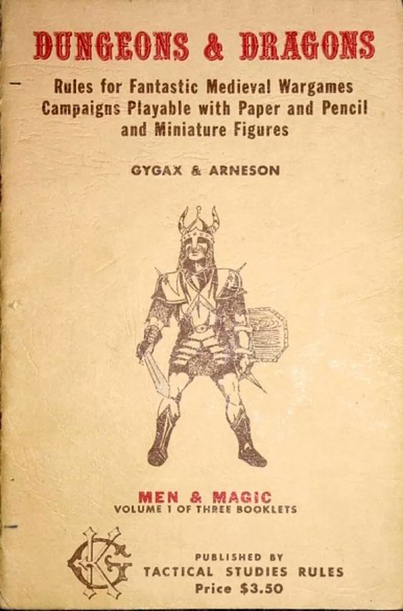 In 1973 Gygax and Dave Arneson - who had met at Gen Con in 1969 - built on the Chainmail rules to create the first Dungeons & Dragons fantasy game. Gary Gygax also founded TSR (Tactical Studies Rules) to market it.