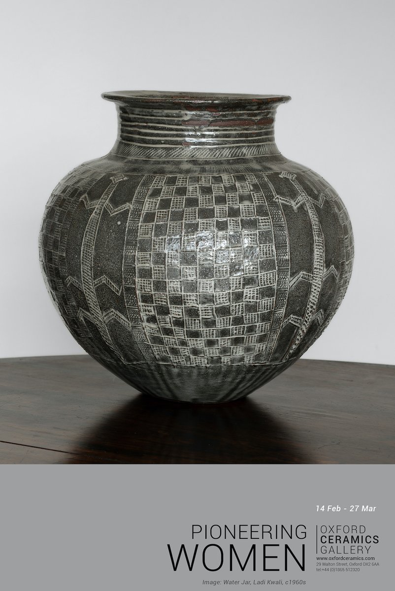 UPCOMING EXHIBITION / PIONEERING WOMEN / 14 FEB - 27 MAR

ALISON BRITTON / AKIKO HIRAI / JENNIFER LEE / 
BODIL MANZ / DEIRDRE MCLOUGHLIN / CAROL MCNICOLL / MAGDALENE ODUNDO / LUCIE RIE / INGER ROKKJAER

Water Jar by Ladi Kwali, c. 1960s

Image and design #MichaelHarris