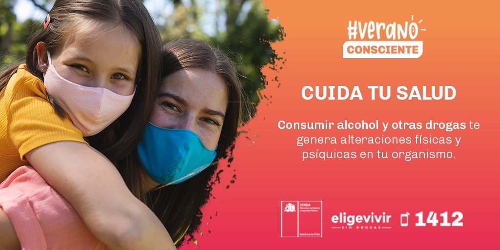 Senda_gob's tweet photo. ➡️El consumo de alcohol y otras drogas pueden terminar con tu presente, tu futuro y tu vida completa 

No normalicemos el uso de estas sustancias, vive un #VeranoConsiente y #EligeVivirSinDrogas 🙌 https://t.co/Cj4Xl0dBid